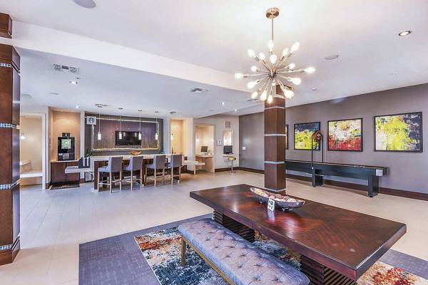 clubhouse at The Four at Deerwood Luxury Apartments