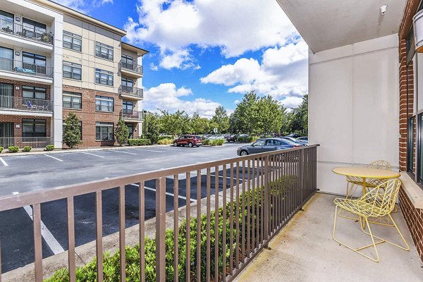 patio/balcony at The Four Apartments