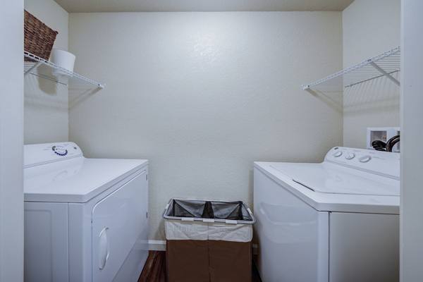 laundry room at 33 West Apartments