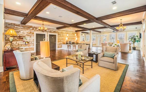 clubhouse at Element Carolina Bay Apartments