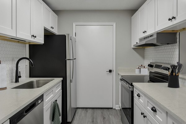 kitchen at Riverset Apartments