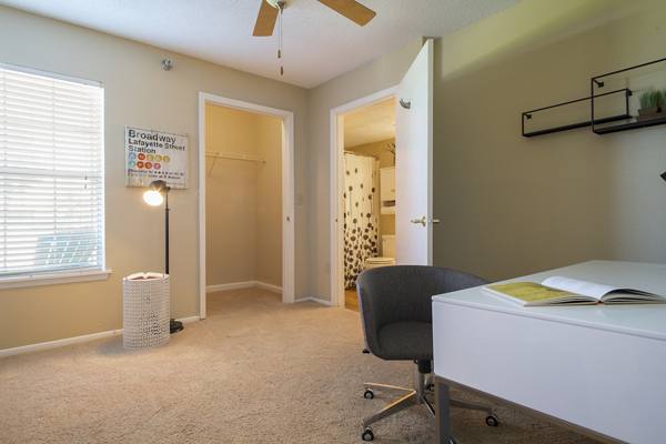 bedroom at The Lennox of Olathe Apartments

