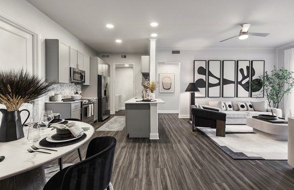 dining area at 3500 Westlake Apartments