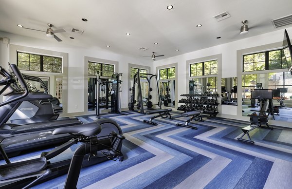 fitness center at 3500 Westlake Apartments
