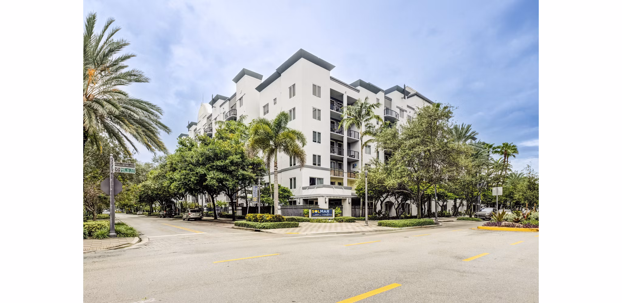 building at Solmar on 6th Apartments