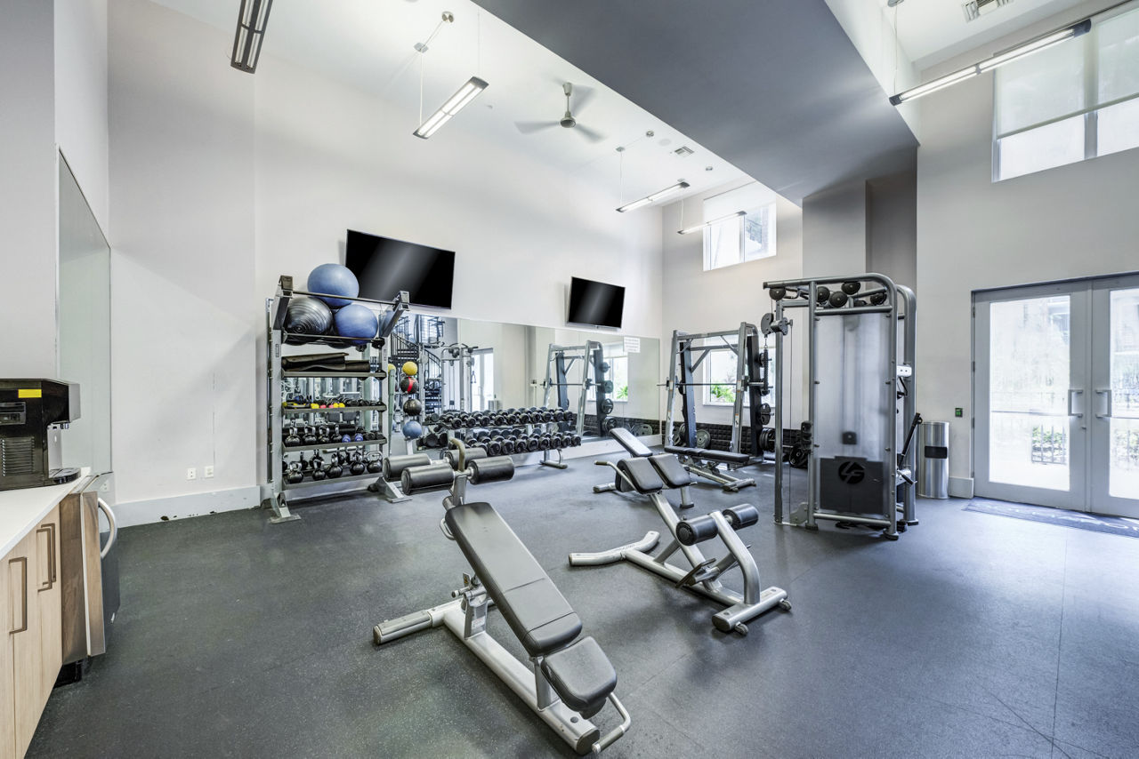 Gym at Solmar On Sixth (1 of 3)