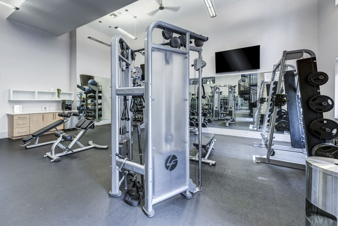 Gym at Solmar On Sixth (2 of 3)