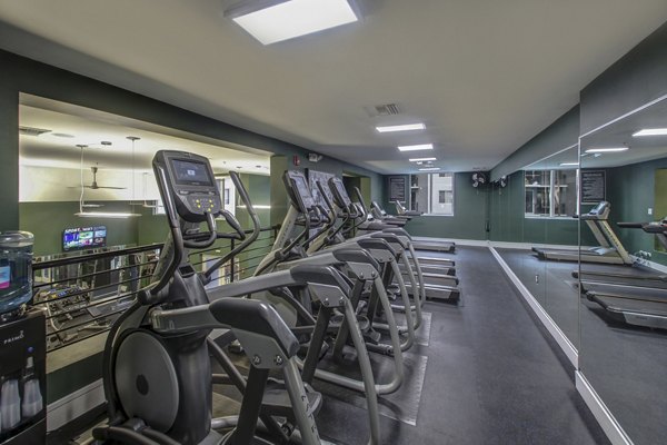 fitness center at Solmar on 6th