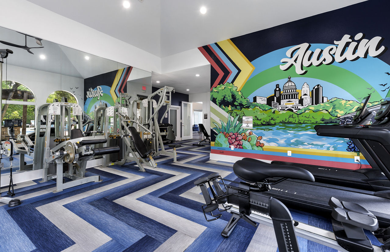 Gym at Boulevard At Town Lake (3 of 3)