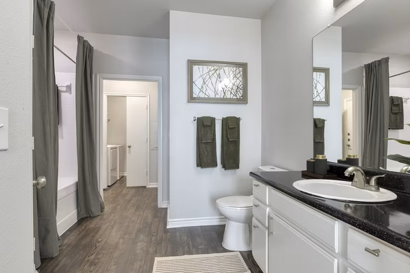 bathroom at Archer Stone Canyon Apartments