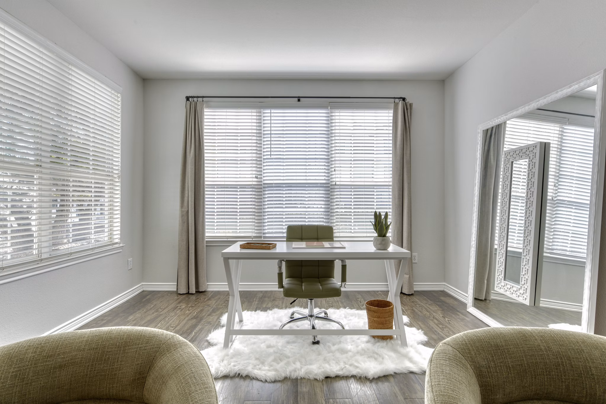 living room at Archer Stone Canyon Apartments