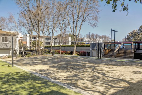 Sport court at Park Kiely Apartments offering athletic facilities for residents in Silicon Valley