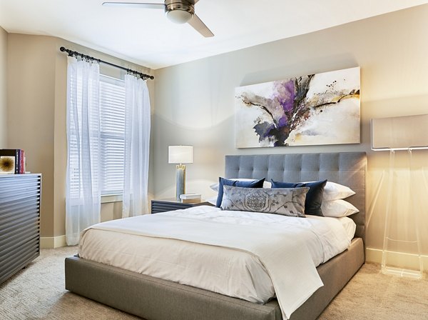 bedroom at Solis SouthPark Apartments                                             