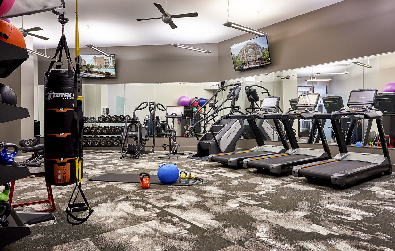 Gym at Lennox Southpark Apartments (1 of 2)