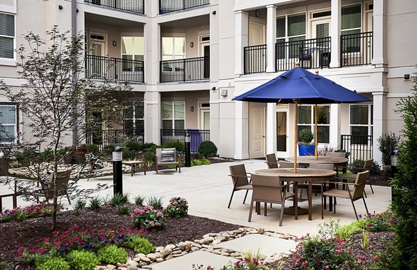 patio/balcony at Solis SouthPark Apartments                                      