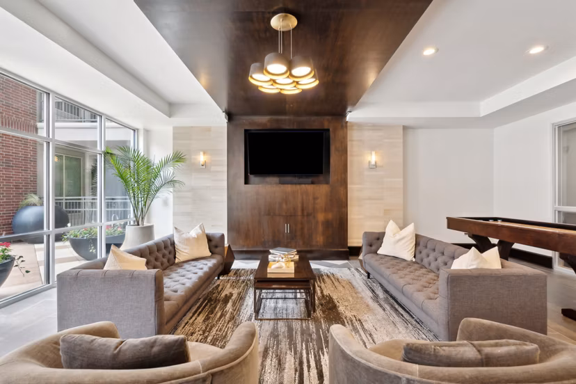 clubhouse at Alara Uptown Apartments