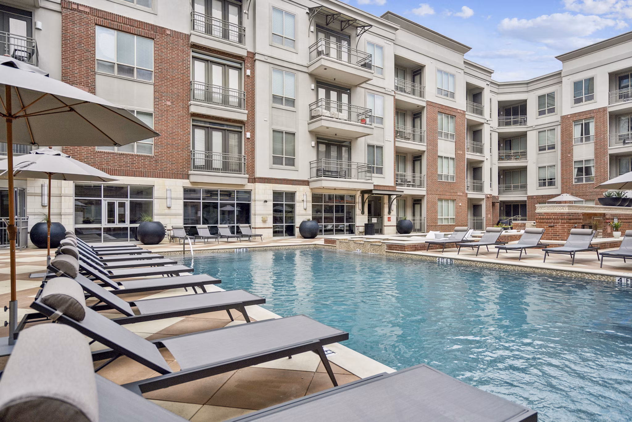 pool at Alara Uptown Apartments