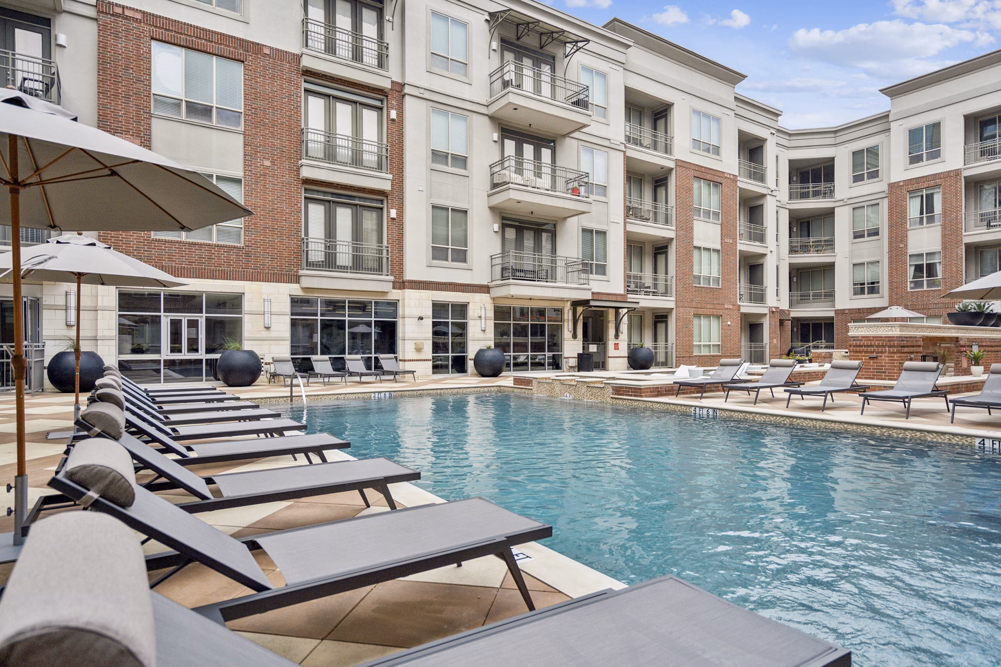 pool at Alara Uptown Apartments