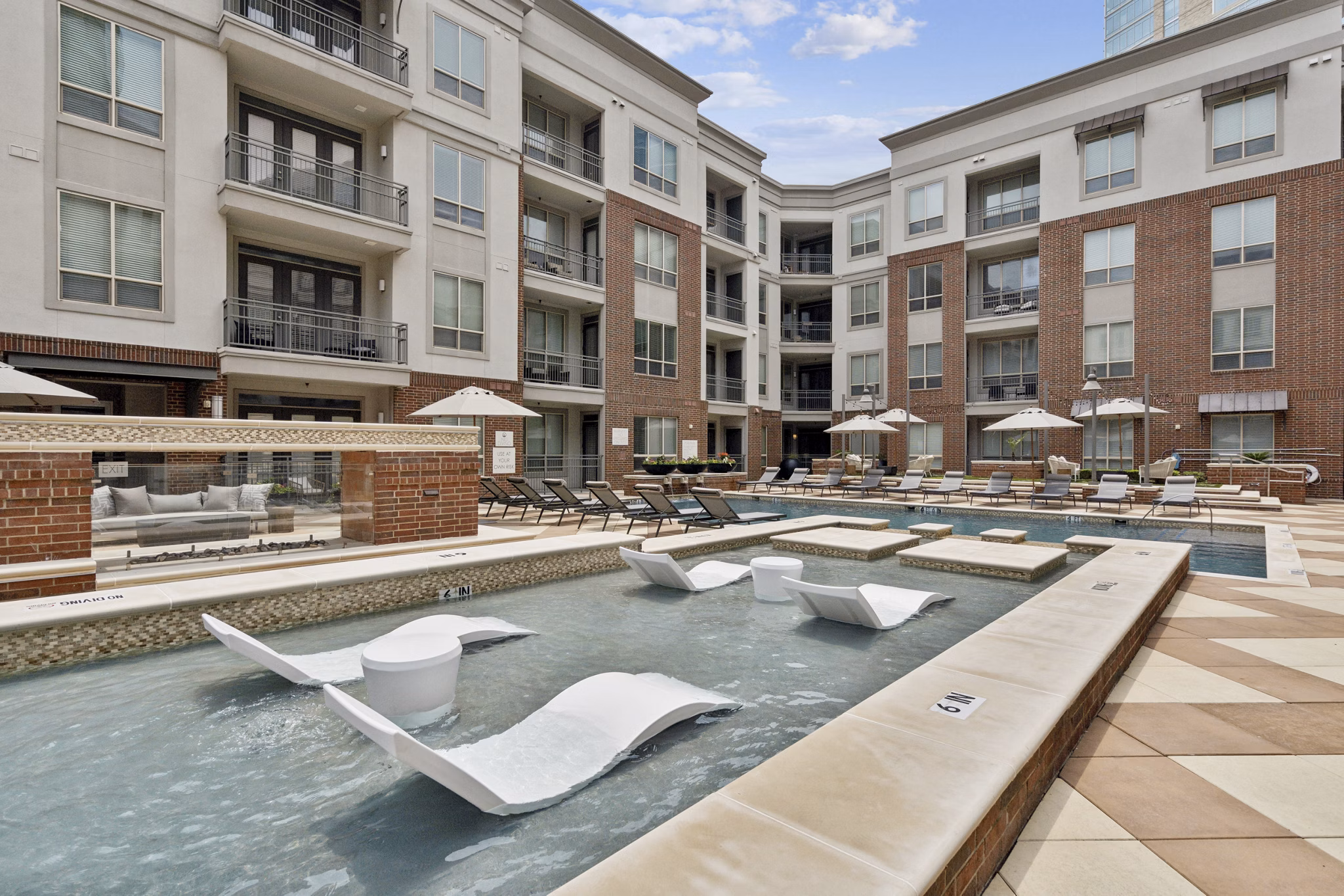 pool at Alara Uptown Apartments