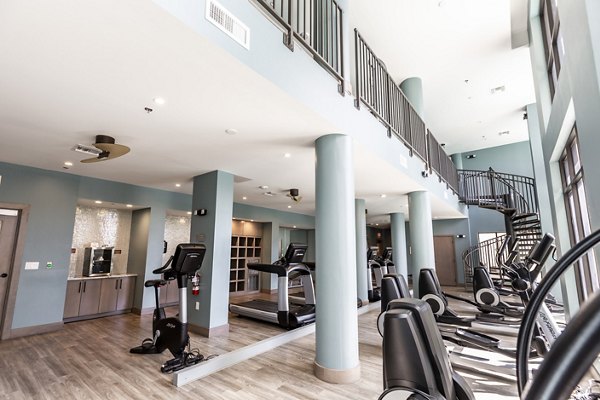 fitness center at 2 Bayshore Apartments