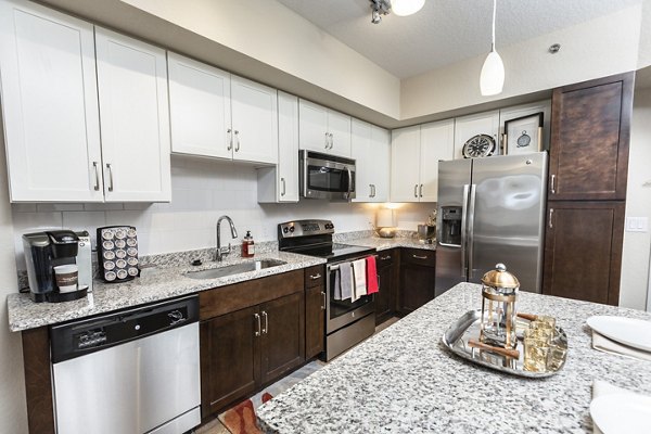 kitchen at 2 Bayshore Apartments