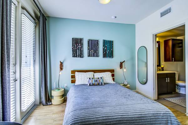 bedroom at Elan East Apartments