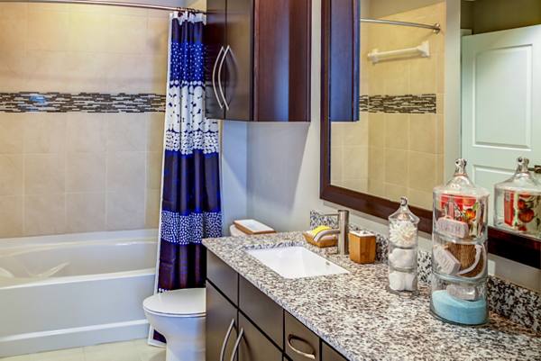 bathroom at Coldwater Luxury Apartments