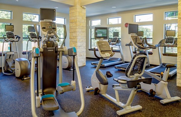 fitness center at Coldwater Luxury Apartments