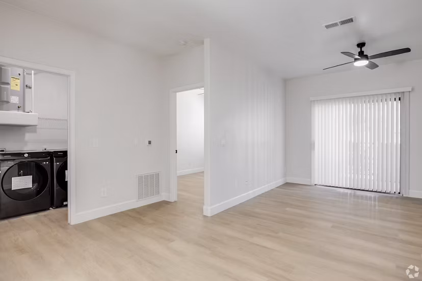 living room at Haven at Towne Center Apartments
