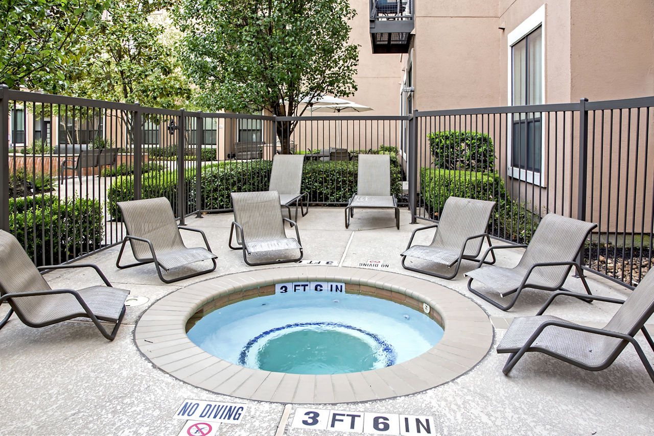 Pool at Sawyer Heights Lofts Luxury Apartments (3 of 3)