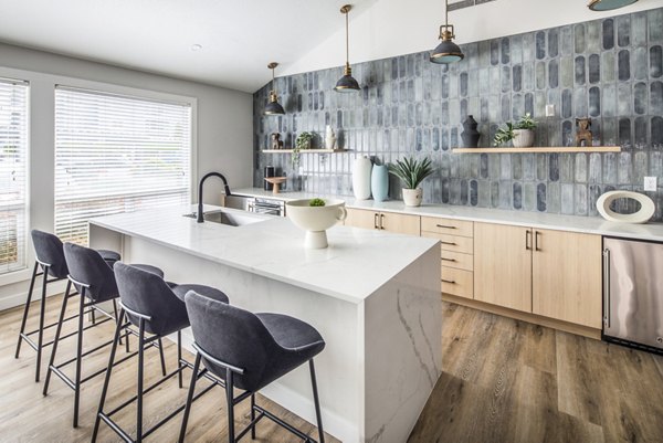 Elegant clubhouse with cozy seating and stylish decor at Avana at Happy Valley Apartments