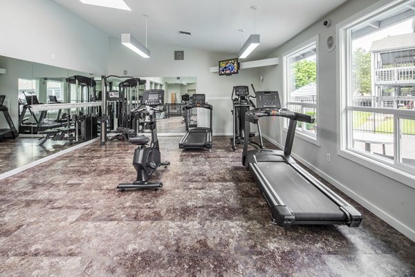 fitness center at Avana at Happy Valley Apartments