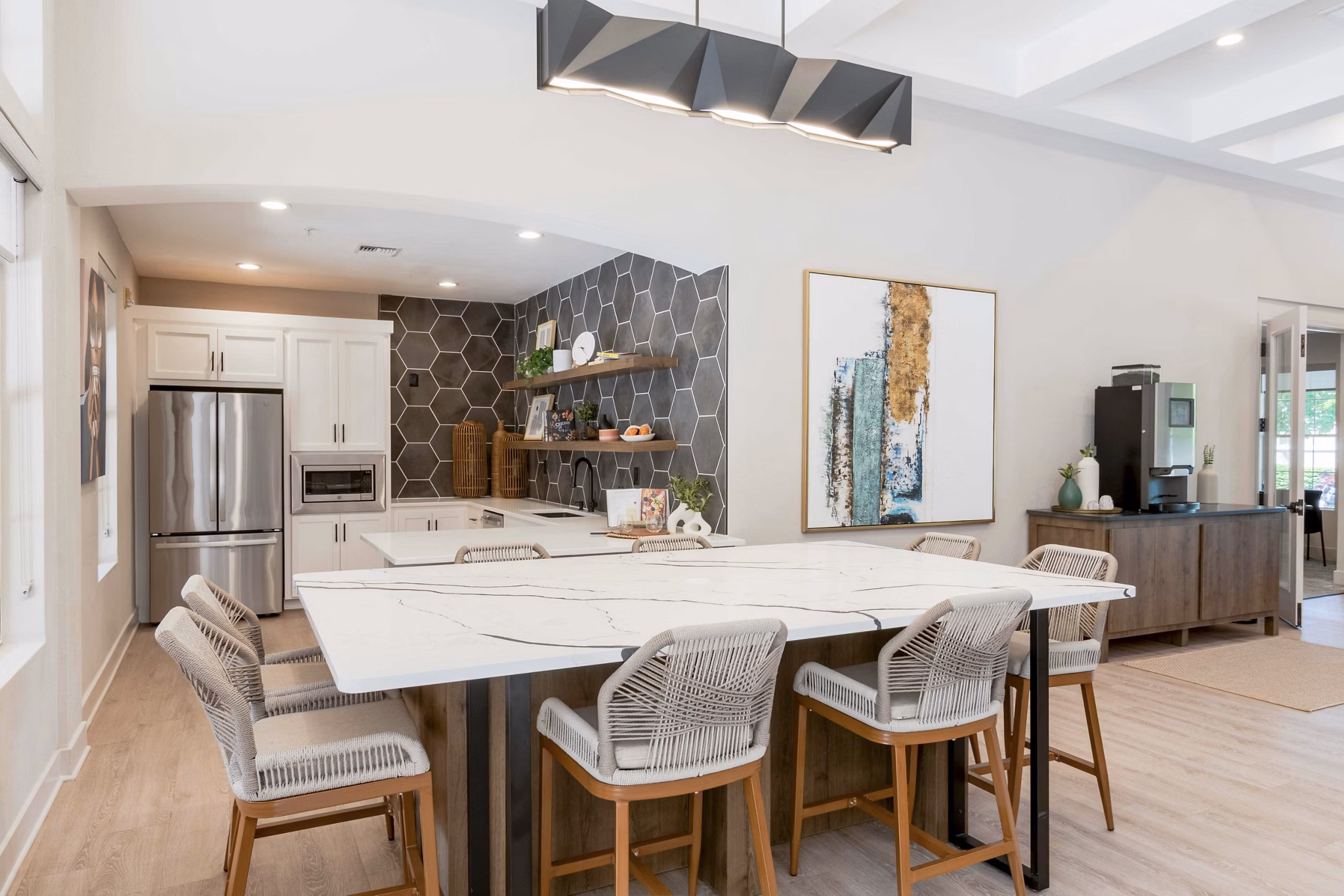 clubhouse at Estancia at City Center Apartments