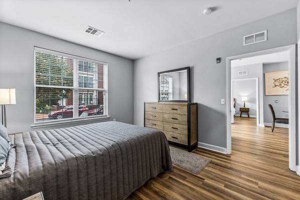 bedroom at Harbor Pointe Apartments