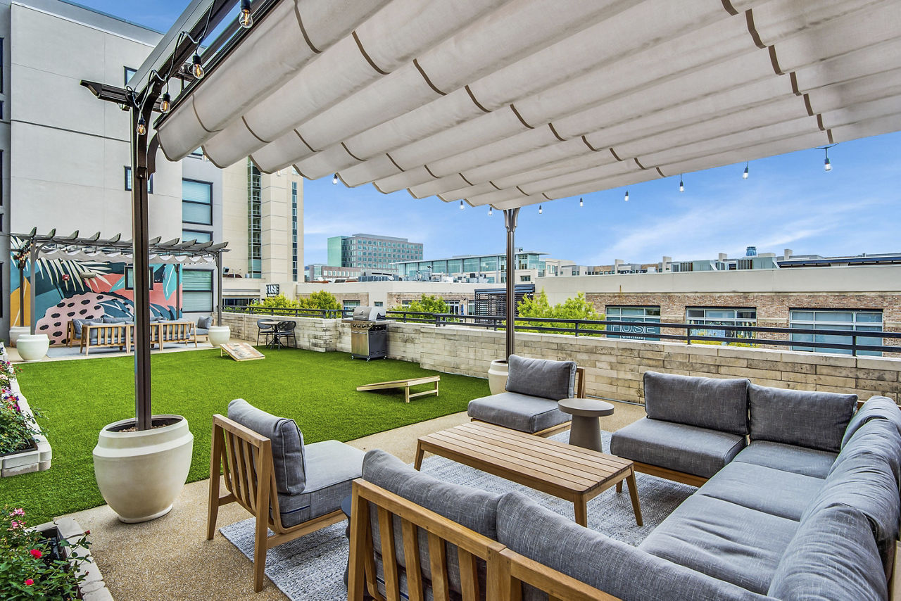 Roof deck at The Lofts At City Centre (4 of 8)