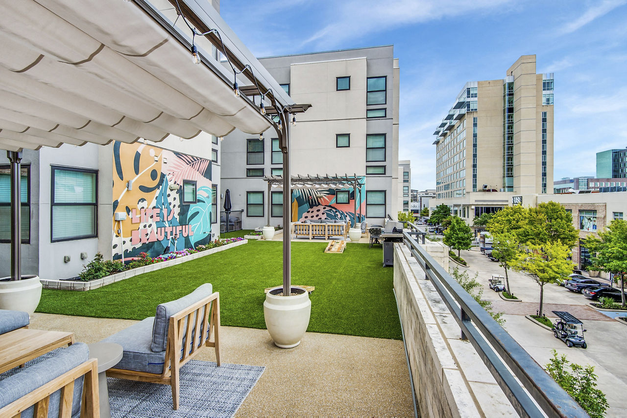 Roof deck at The Lofts At City Centre (5 of 8)