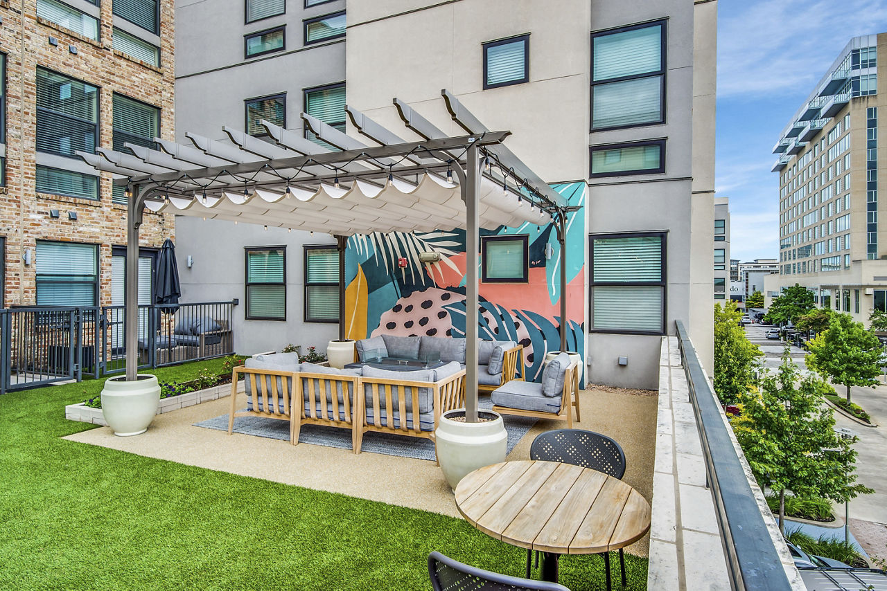 Roof deck at The Lofts At City Centre (6 of 8)