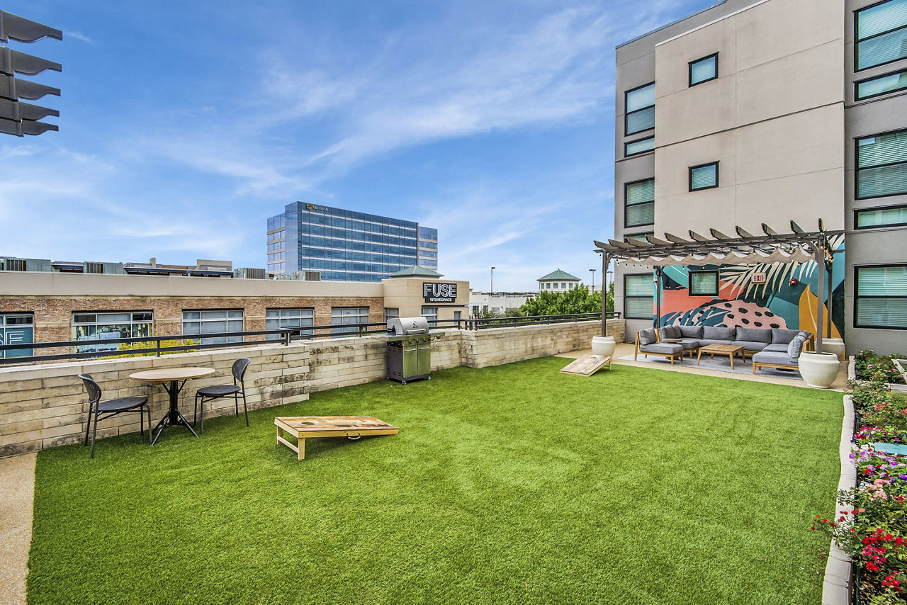 Roof deck at The Lofts At City Centre (8 of 8)