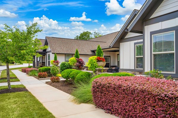 Homestead at Hartness: Elegant exteriors of luxury apartments in a tranquil setting