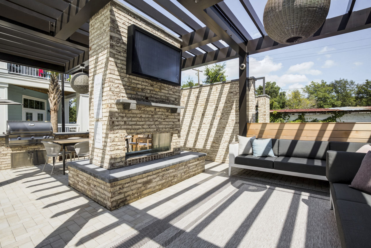 Grill area at The Boulevard Apartments Mount Pleasant (2 of 2)