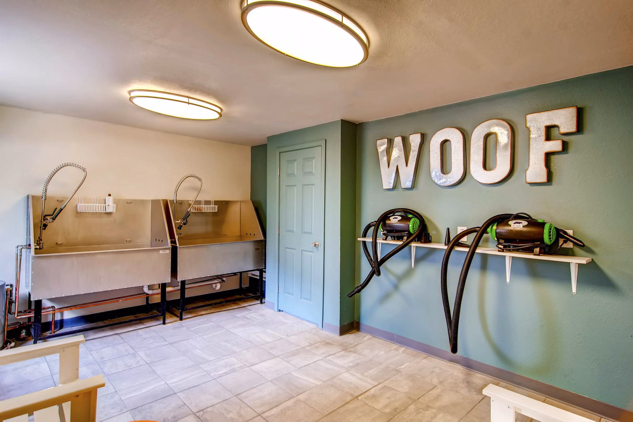 Dog wash station at Terra Vista at the Park Apartments featuring modern amenities and facilities in luxury living environment