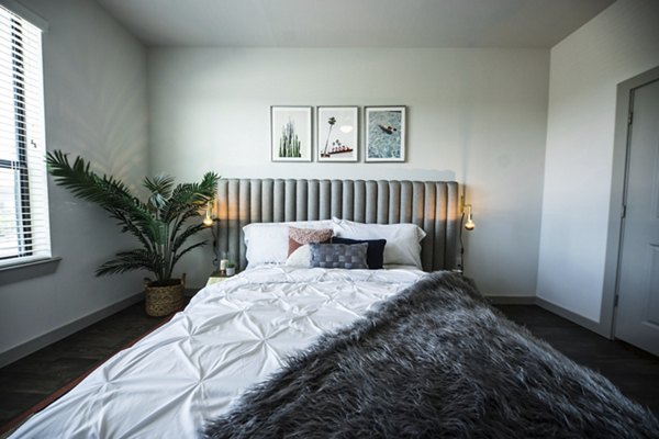 bedroom at Corazon Apartments