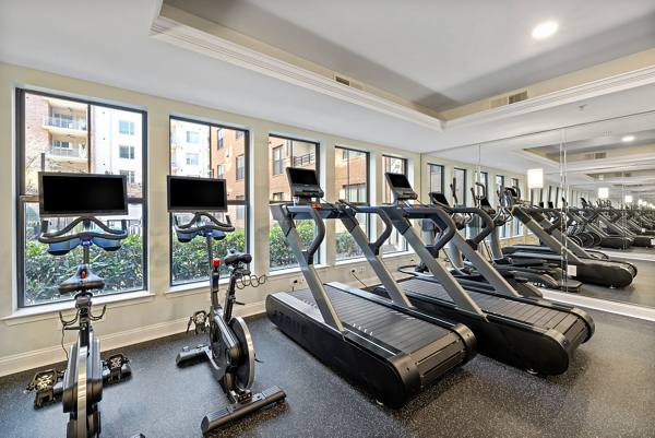 fitness center at Midtown Green Apartments