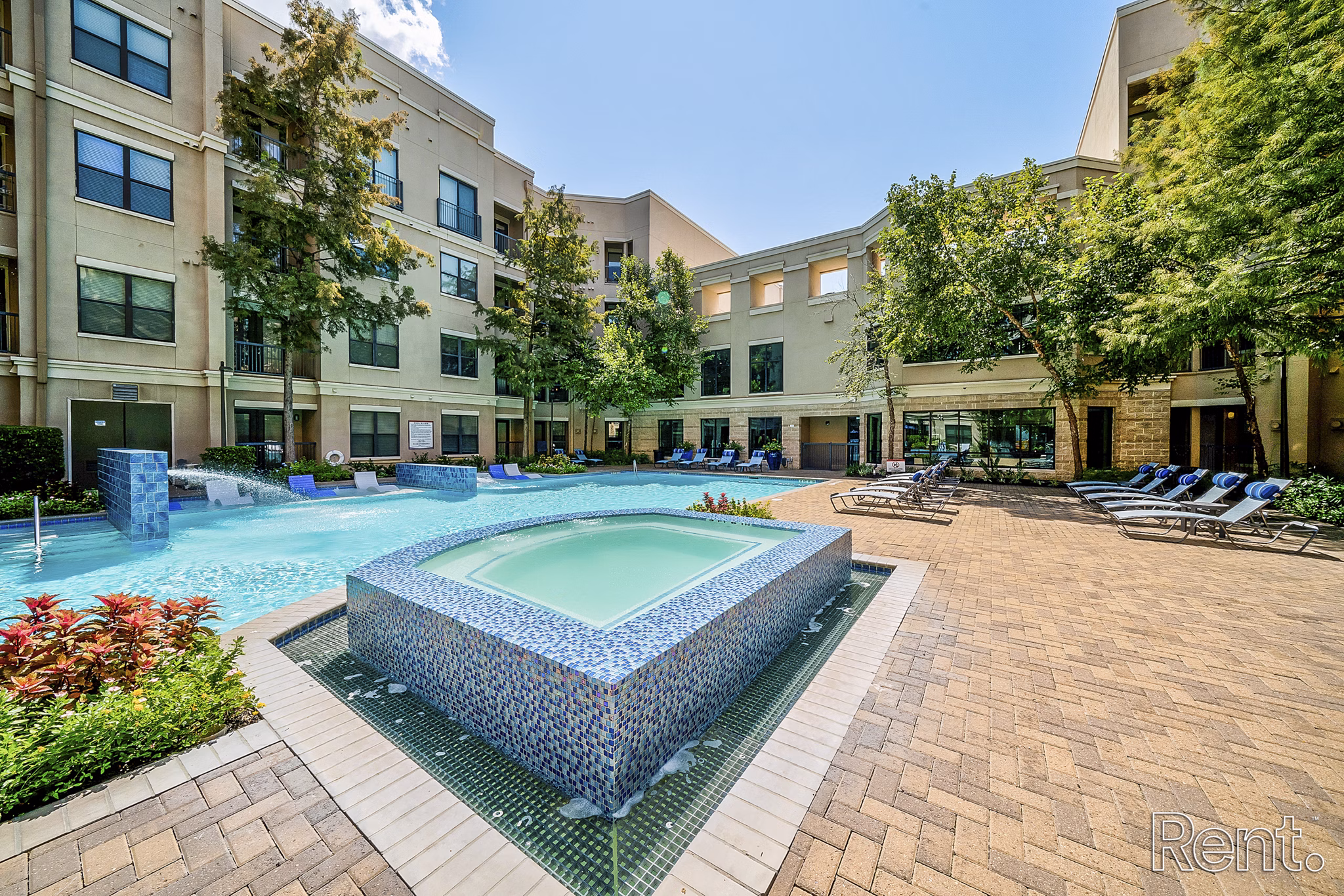 Infinity-edge pool at The Millennium Waterway offering luxury relaxation