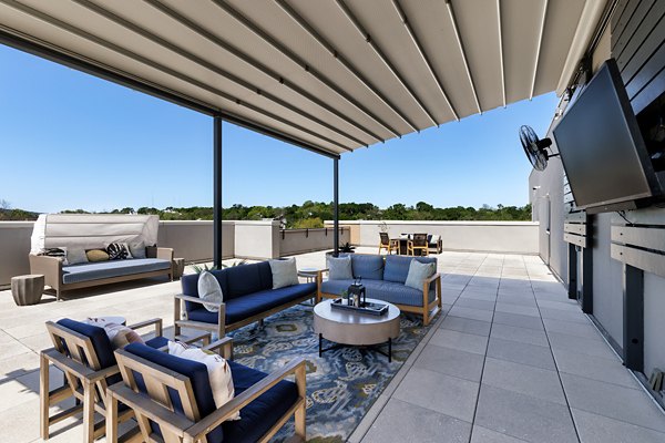 patio at Pressler Apartments Apartments