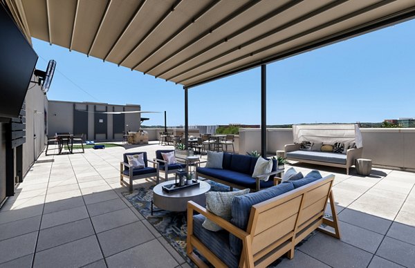 patio at Pressler Apartments Apartments