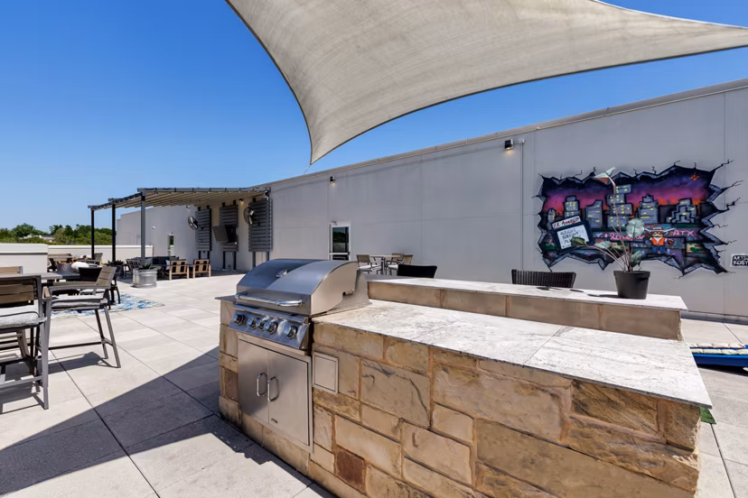 GRILL AREA at Pressler Apartments Apartments