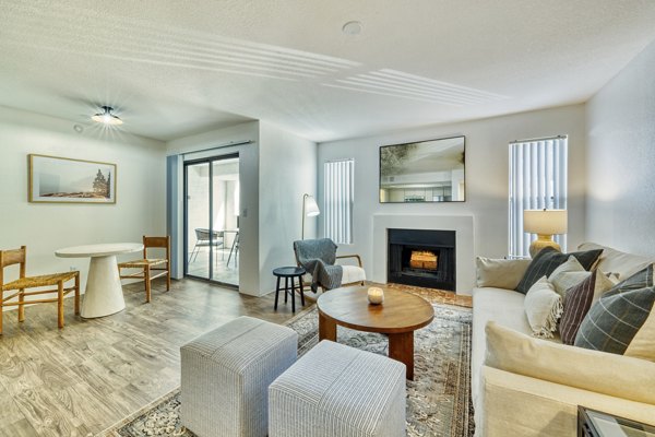 living room at Be Mesa Apartments
