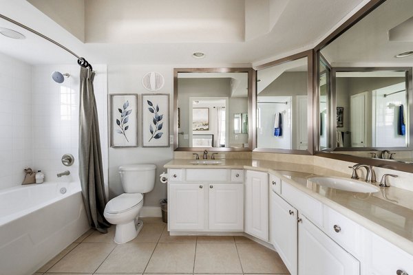 bathroom at Lantana Hills Apartments