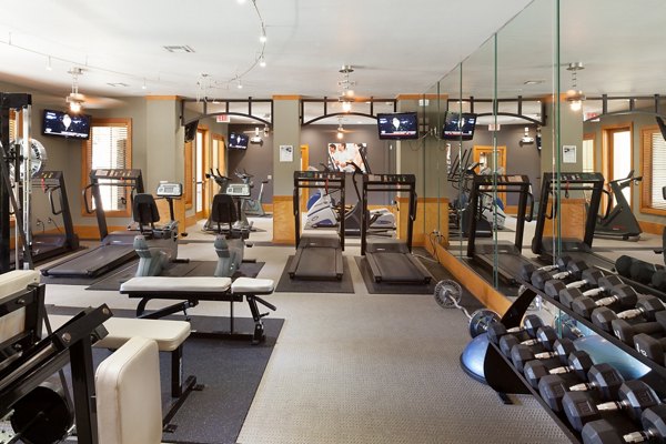 fitness center at Lantana Hills Apartments